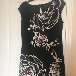 White House BLack Market Floral Dress